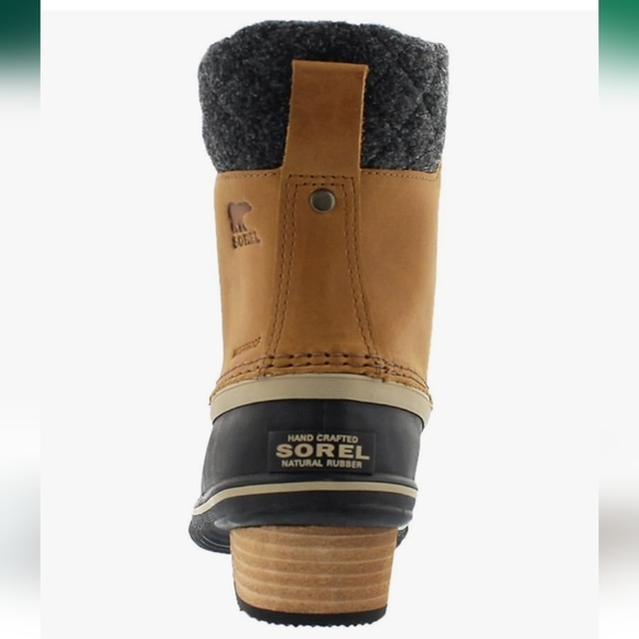 SOREL SLIMPACK LACE II WATERPROOF INSULATED BOOT SZ 8.5 - Picture 4 of 13